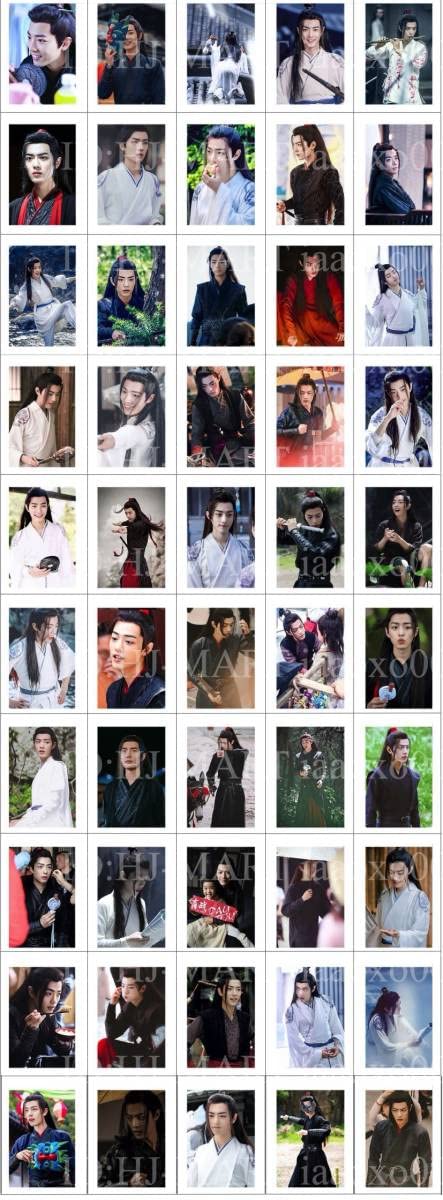 Amazon.co.jp: 中国俳優『シャオジャン』俳優lomoカード 100枚 90*54mm